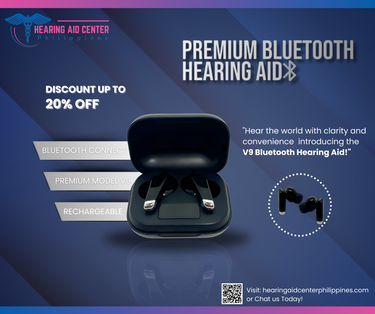 Premium Bluetooth Hearing Aid - V9